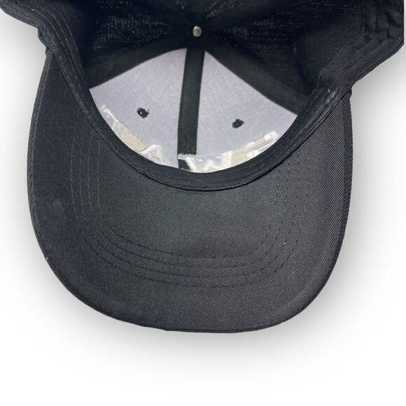 One Shot Law Enforecement SWAT Adjustable Baseball Cap Hat Black OSFM - Picture 8 of 9